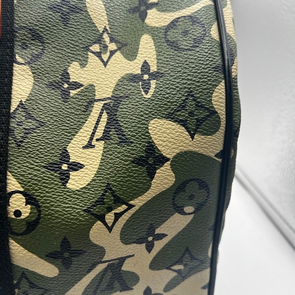 Louis Vuitton Takashi Murakami Camouflage Speedy 35 Keepall SELLING SUNSET SHOW - Picture 15 of 16